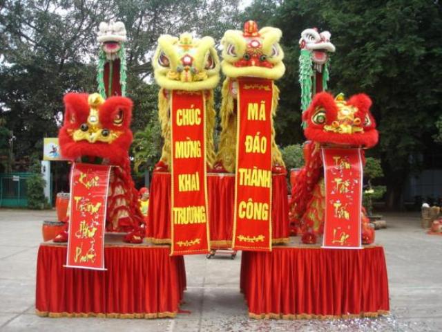 cho thuê đội múa lân cho thuê đội múa lân