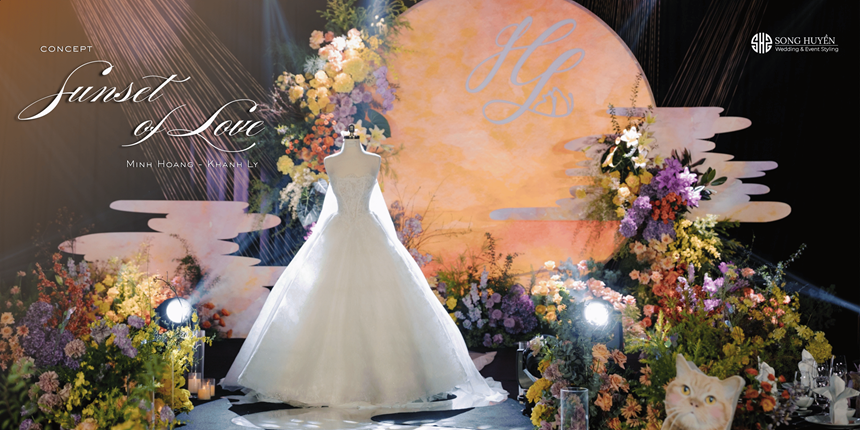 Concept Sunset of Love