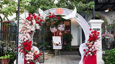 Cổng hoa cưới Lễ thành hôn Minh Ngân - Quang Sơn 00000