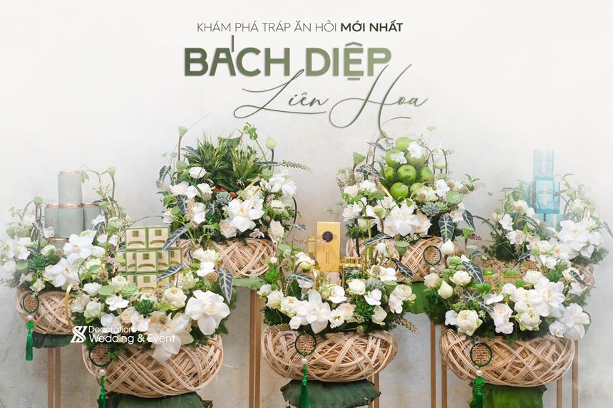 Tráp ăn hỏi Bách Diệp Liên Hoa 
